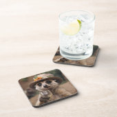 Dessous-de-verre Le Vin De Granny Meerkat, (Côté Droit)