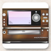 Dessous-de-verre Lecteur CD (Devant)