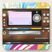 Dessous-de-verre Lecteur CD (Devant)