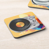 Dessous-de-verre Lecteur de musique DJ (Côté gauche)