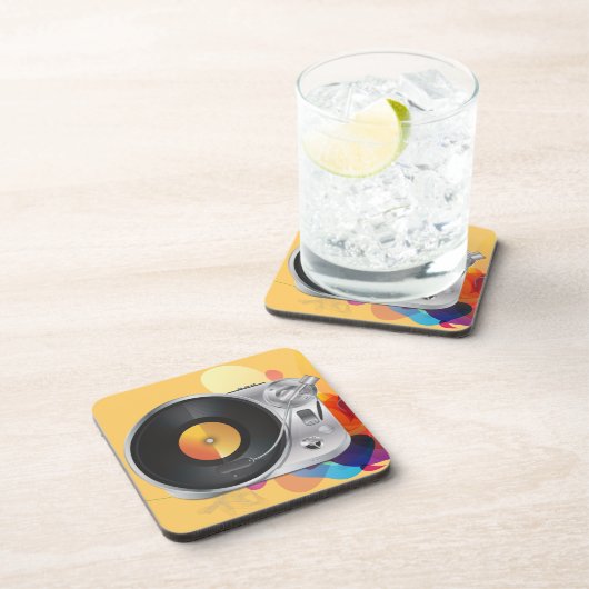 Dessous-de-verre Lecteur de musique DJ (Côté Droit)
