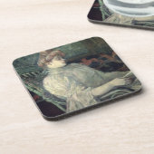 Dessous-de-verre Lecture de femme (Côté gauche)