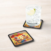 DESSOUS-DE-VERRE LÉGENDES CAYUCOS. (Côté Droit)