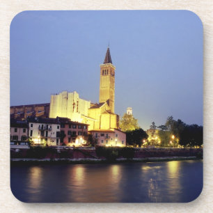 Dessous-de-verre L'église de Sant'Anastasia à Vérone, Italie.