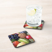 Dessous de verre Légume et fruits (Côté Droit)