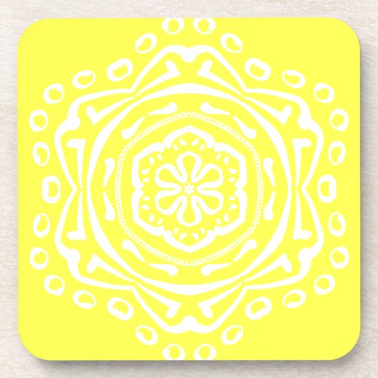Dessous-de-verre Lemon Mandala (Devant)