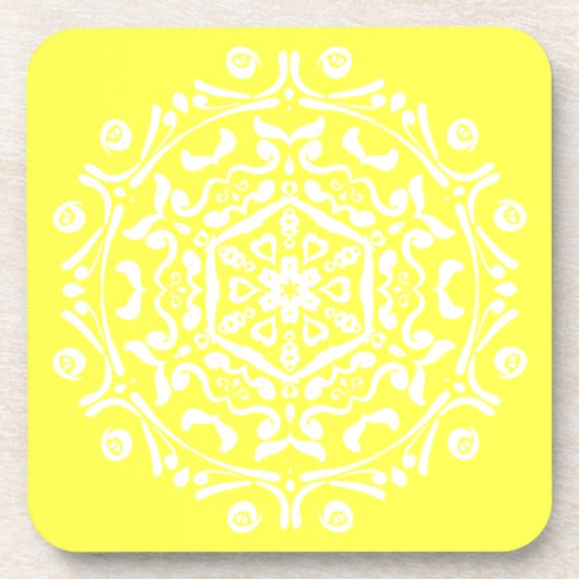 Dessous-de-verre Lemon Mandala (Devant)