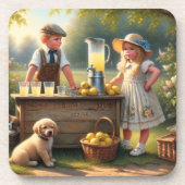 Dessous-de-verre Lemonade Démodé Stand Été Démodé (Devant)