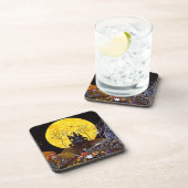 Dessous-de-verre L'ensemble de Halloween de liège a soutenu des (Côté Droit)