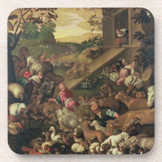 Dessous-de-verre L'entrée des animaux dans l'arche (Devant)