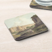 Dessous-de-verre L'entrée occidentale du fort de Shere Shah, Delhi, (Côté gauche)