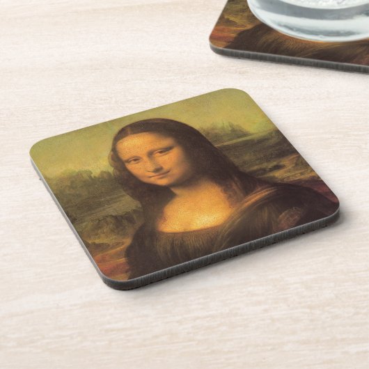Dessous-de-verre Leonardo Da Vinci' Mona Lisa (Côté gauche)