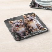 Dessous-de-verre Léopard de neige CUB (Côté gauche)