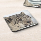 Dessous-de-verre Léopard de neige (uncia d'Uncia) 2 (Côté gauche)