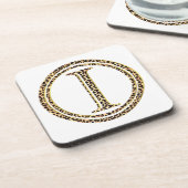 Dessous-de-verre léopard I (Côté gauche)