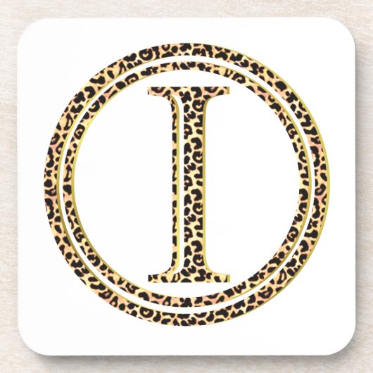Dessous-de-verre léopard I (Devant)