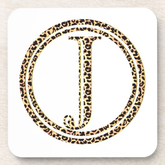Dessous-de-verre Leopard J (Devant)