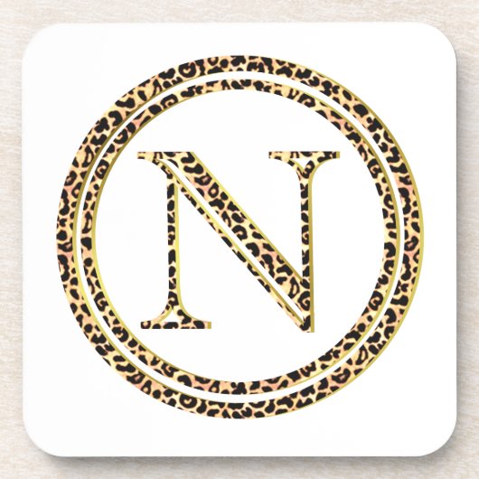 Dessous-de-verre Leopard N (Devant)