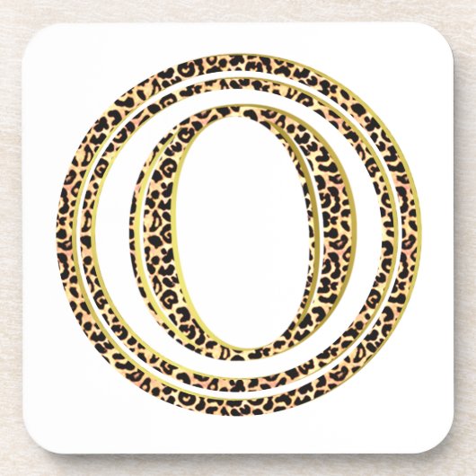 Dessous-de-verre Leopard O (Devant)