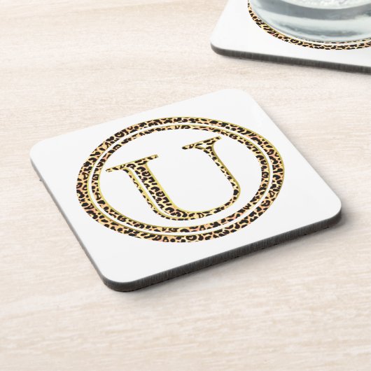 Dessous-de-verre Leopard U (Côté gauche)