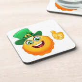 Dessous-de-verre leprechaun emoji (Côté gauche)