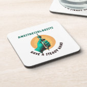 Dessous-de-verre Les anesthésiologistes ont une main stable, Anesth (Côté gauche)