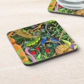 Dessous-de-verre Les animaux de la forêt lunaire (Côté gauche)