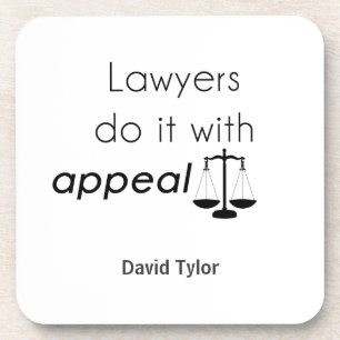 Dessous-de-verre Les avocats le font avec