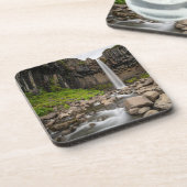 Dessous-de-verre Les cascades | Cascade de Svartifoss, Islande du S (Côté gauche)