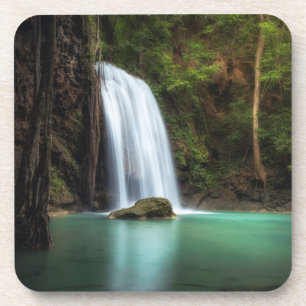 Dessous-de-verre Les cascades   Cascade d'Erawan, Thaïlande