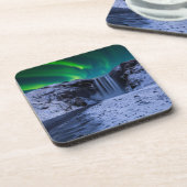 Dessous-de-verre Les cascades | Cascade Skógafoss (Côté gauche)