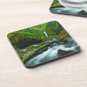 Dessous-de-verre Les cascades | Grotto Falls, Oregon (Côté gauche)