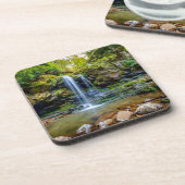 Dessous-de-verre Les cascades | Parc national de Smokey Mountain (Côté gauche)