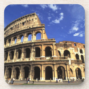 Dessous-de-verre Les célèbres ruines du Colisée de Rome Italie