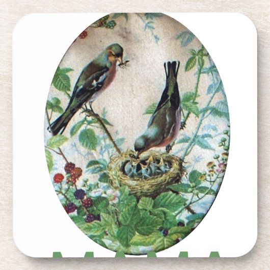 Dessous-de-verre Les coeurs affamés : Mama's got food!. Viens À Mam (Devant)