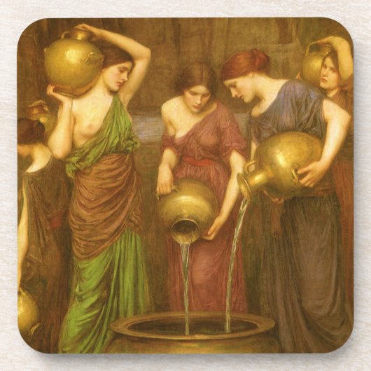 Dessous-de-verre Les Danaides par John William Waterhouse (Devant)