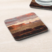 Dessous-de-verre Les déserts | Parc national des Canyonlands Utah (Côté gauche)