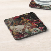 Dessous-de-verre Les deux Couronnes par Sir Frank Bernard Dicksee (Côté gauche)