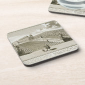 Dessous-de-verre Les étapes à la terrasse de jardin, palais de (Côté gauche)