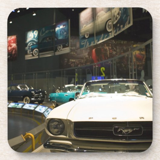 Dessous-de-verre Les Etats-Unis, Michigan, Detroit : Visite d'usine (Devant)