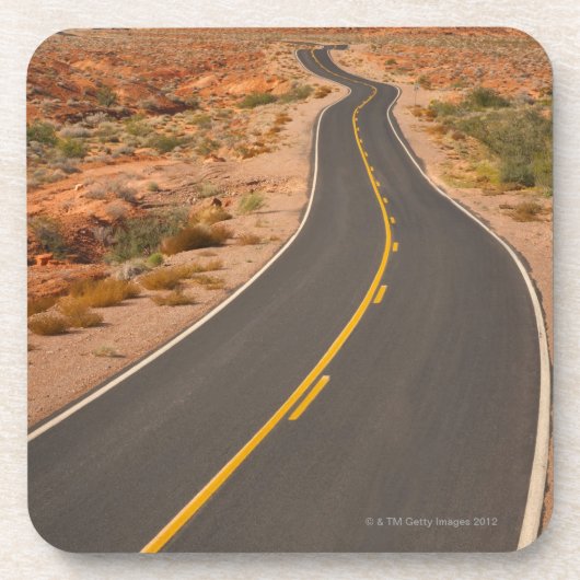 Dessous-de-verre Les Etats-Unis, Nevada, vallée du feu, route de (Devant)