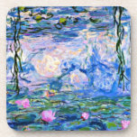 Dessous-de-verre Les fameuses nénuphars de Monet (roses)<br><div class="desc">Les fameux Water Lilies (roses) de Monet servent des boissons.  VIRGINIA5050,  produits et cadeaux personnalisés à www.zazzle.com/virginia5050*,  PaulKleeGiftShop et InternationalGifts.</div>