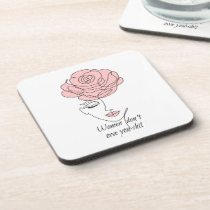 Dessous-de-verre Les femmes ne vous doivent pas des Dessous de verr