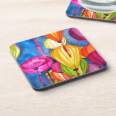 Dessous-de-verre Les fines aquarelles des lanternes chinoises (Côté gauche)