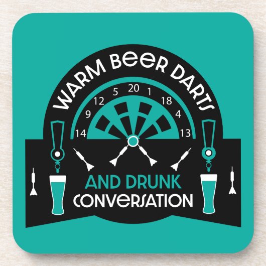 Dessous-de-verre Les fléchettes de pub classiques (Devant)