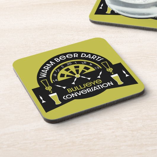 Dessous-de-verre Les fléchettes de pub classiques (Côté gauche)