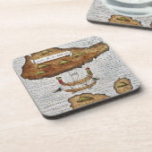 DESSOUS-DE-VERRE LES ÎLES DE LADRONE (Côté gauche)