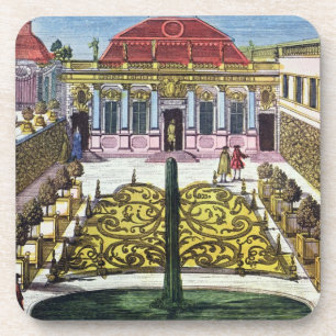 Dessous-de-verre Les jardins du parc de mirabelle, Salzbourg, Austr