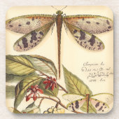 Dessous-de-verre Les libellules aux Feuilles et aux fruits (Devant)