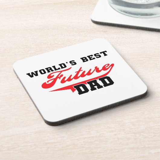 Dessous-de-verre Les meilleurs cadeaux papa du monde (Côté gauche)